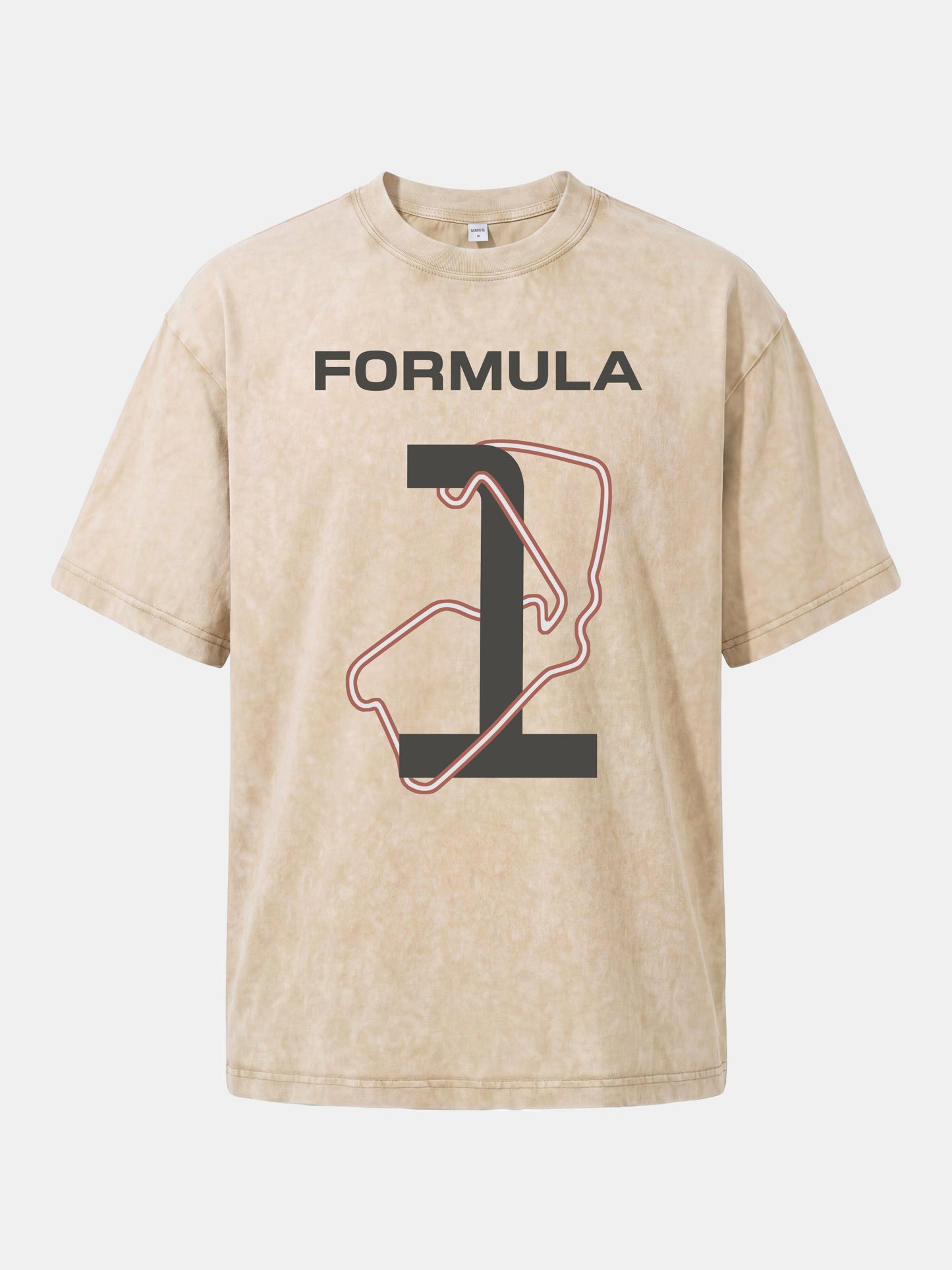 Formula 1 Silverstone Track Monogram Washed T-shirt