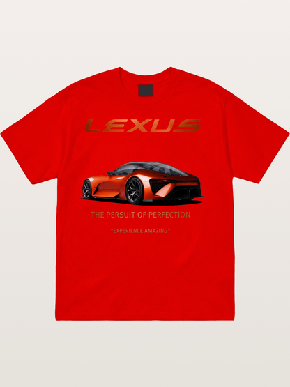 Lexus Concept Car Orange Poster Cotton T-shirt