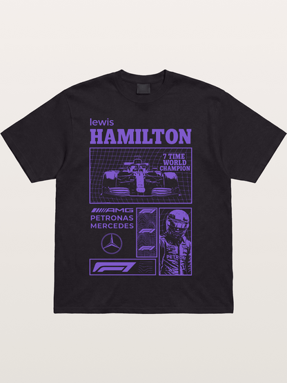 Hamilton 7x World Champion Cotton T-shirt