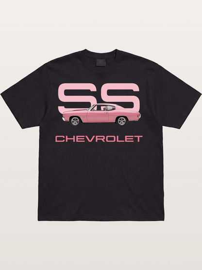 Pink Fury Cotton T-shirt