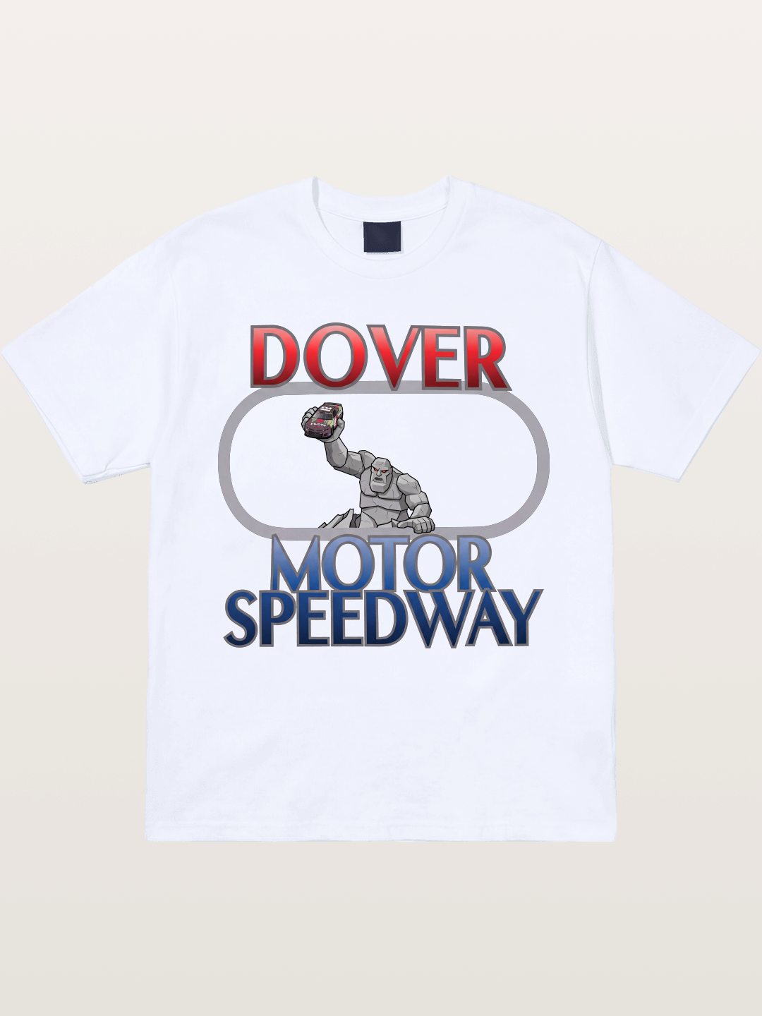 Miles the Monster Dover NASCAR Design Gildan T-shirt