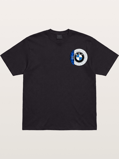 BMW Brake Caliper Logo Art Cotton T-shirt
