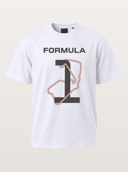 Formula 1 Silverstone Track Monogram Cotton T-shirt