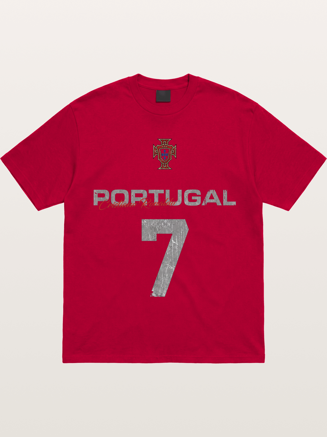 Portugal Ronaldo 7 Jersey Gildan T-shirt