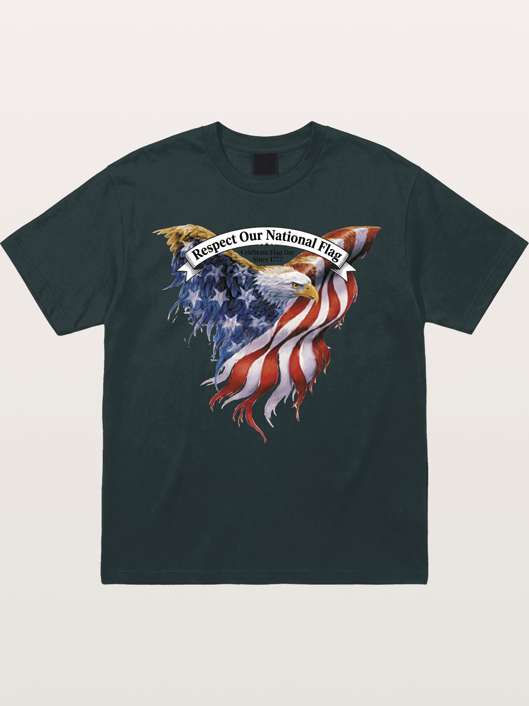 Flag Wing Eagle Banner Art Gildan T-shirt