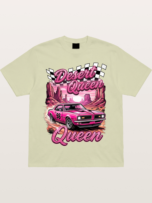Desert Queen Racer Cotton T-shirt