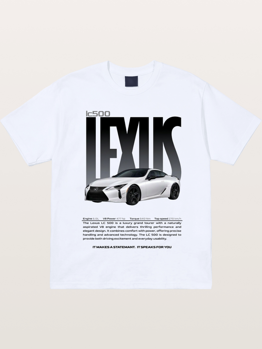 Lexus LC500 Magazine Style Poster Gildan T-shirt