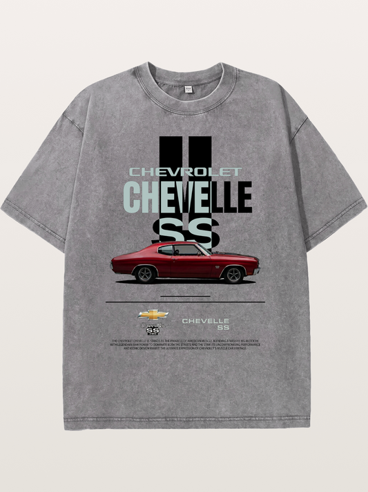 Crimson Power Washed T-shirt