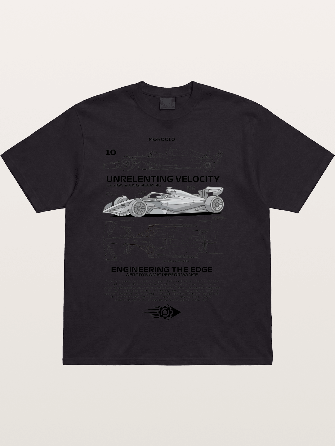 Unrelenting Velocity Cotton T-shirt