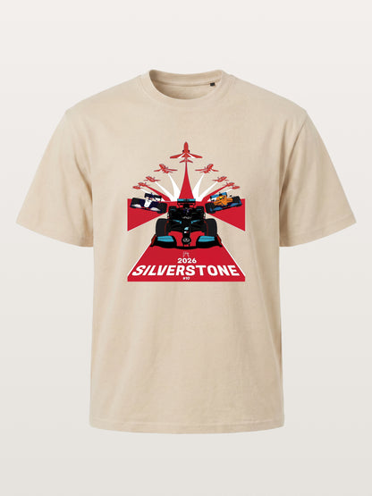 Silverstone F1 Race Formation With Jets Gildan T-shirt