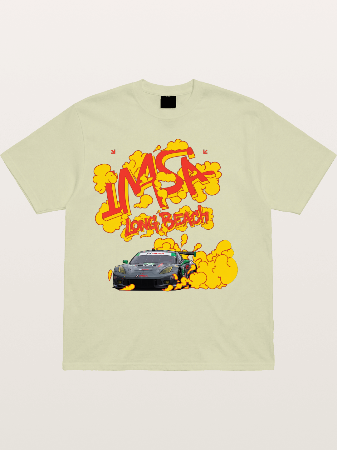 IMSA Long Beach Race Graphic Cotton T-shirt