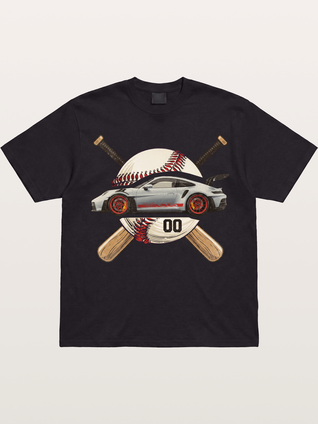 Porsche Bat Gildan T-shirt