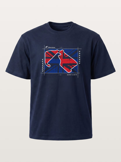 Vintage Union Jack F1 British Theme Cotton T-shirt