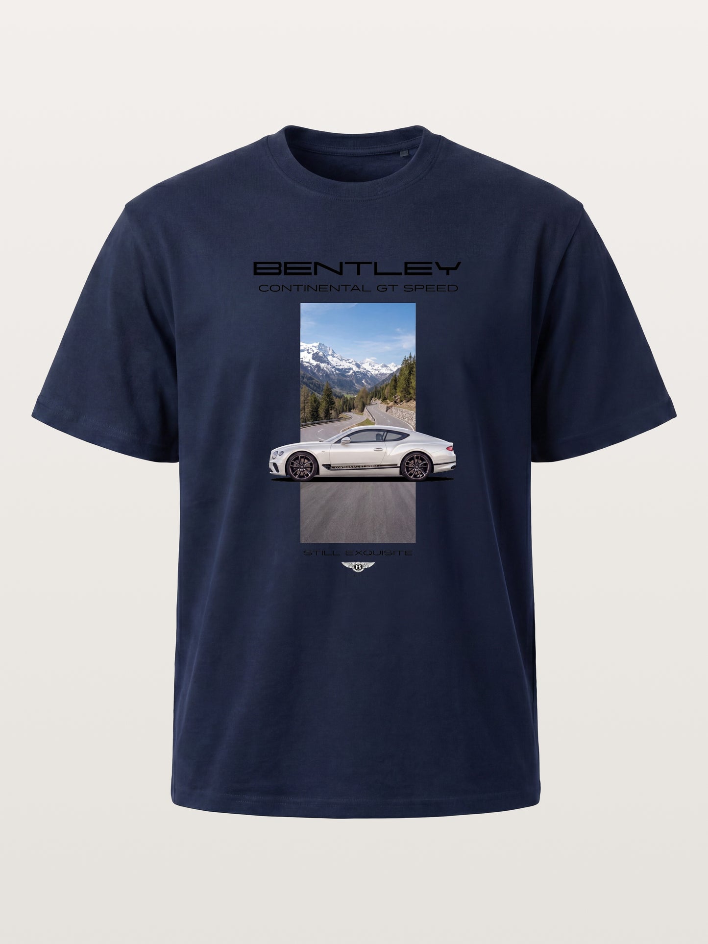 Bentley GT European Manor Print   Cotton T-shirt