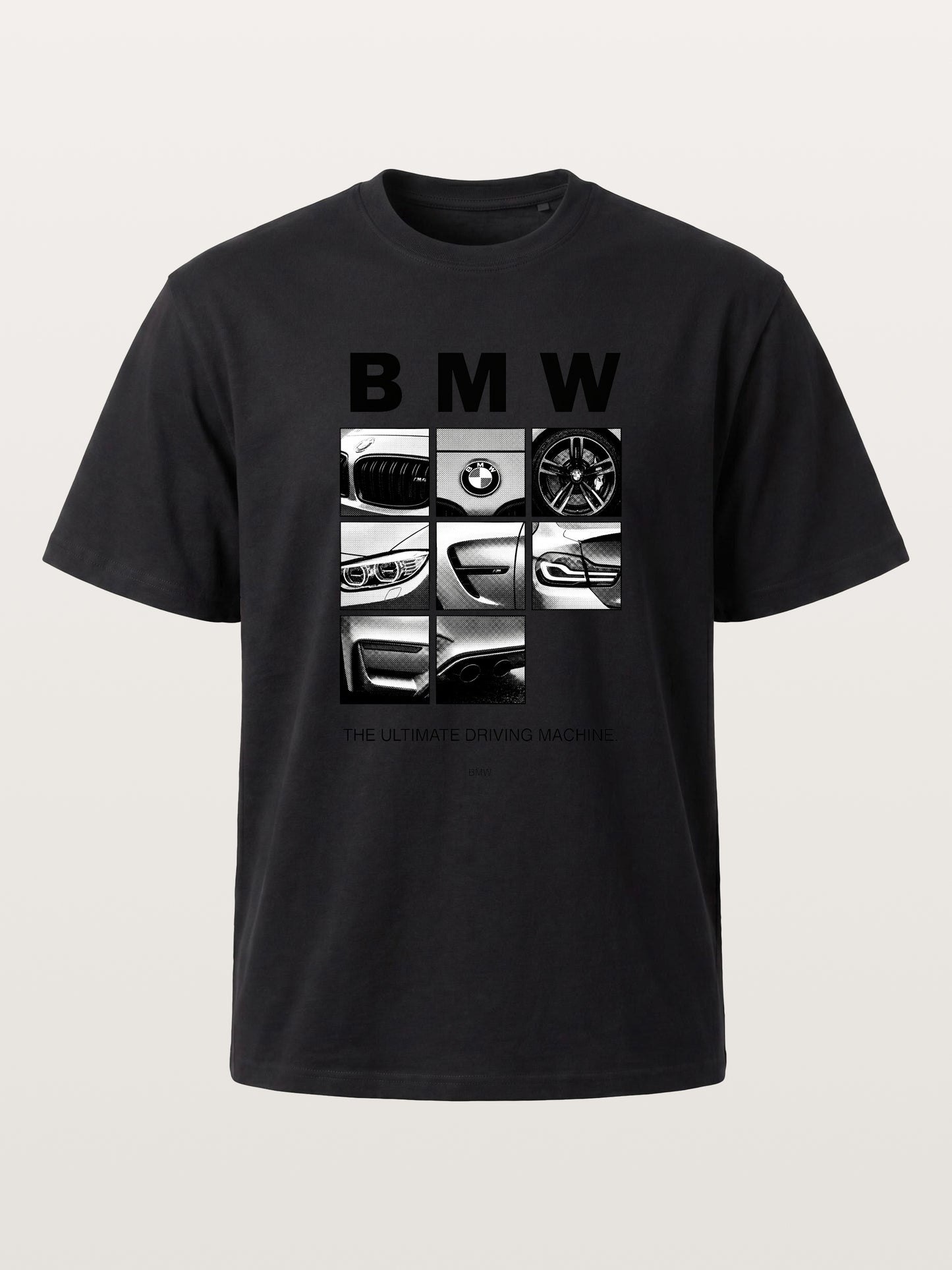 BMW 9 Grid Detail Collage Cotton T-shirt