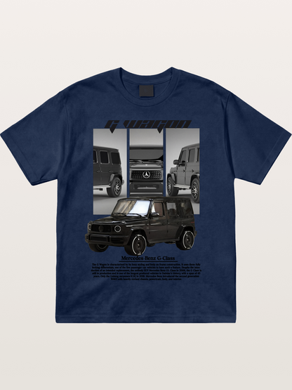 Mercedes G-Wagon Multi Angle View Cotton T-shirt