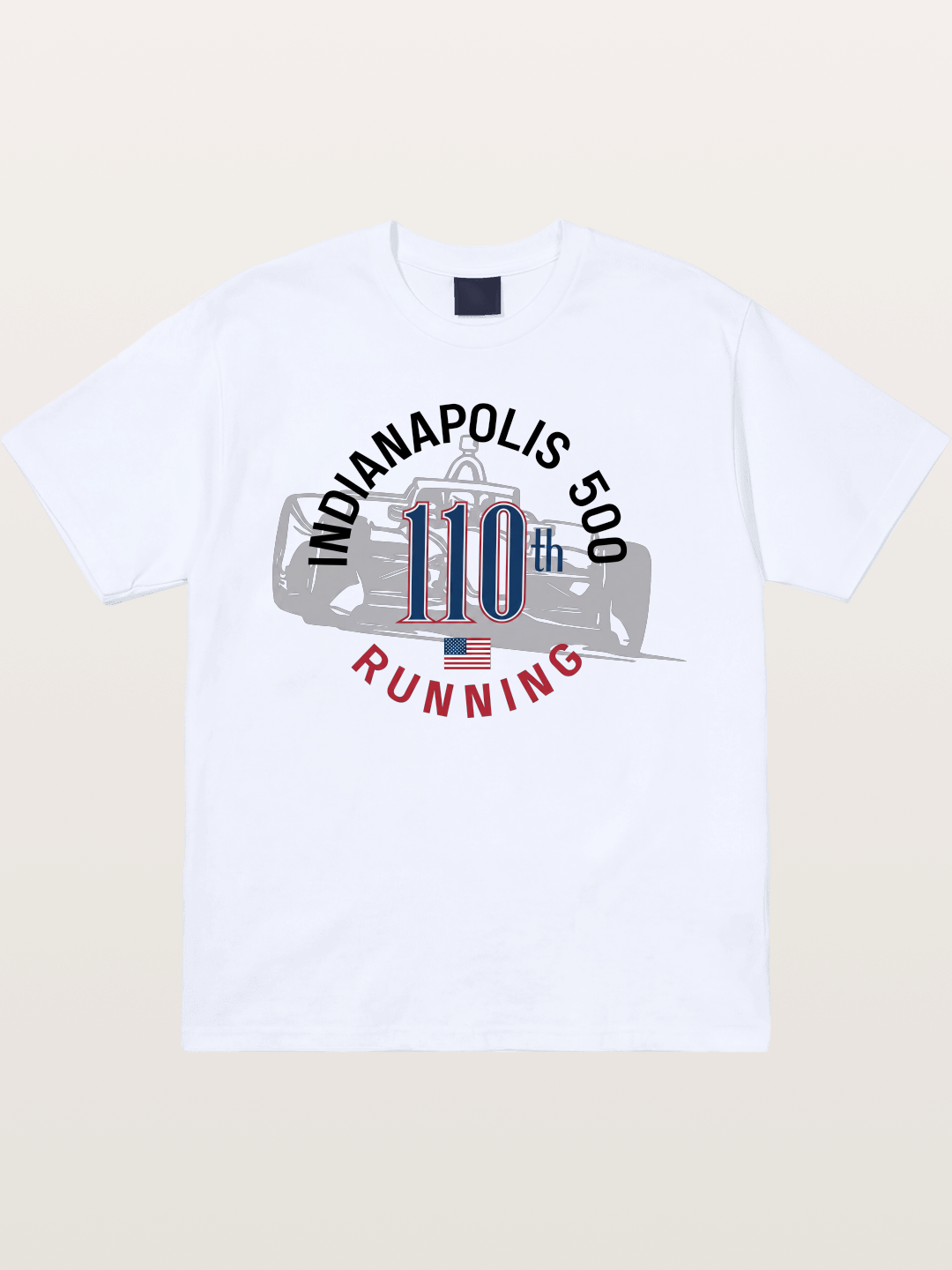 Indy 500 110th Anniversary Emblem Gildan T-shirt