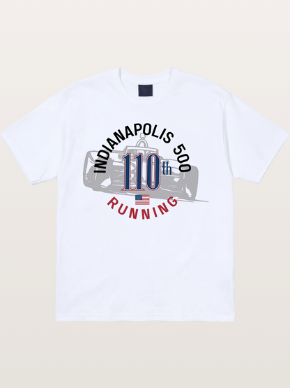 Indy 500 110th Anniversary Emblem Gildan T-shirt