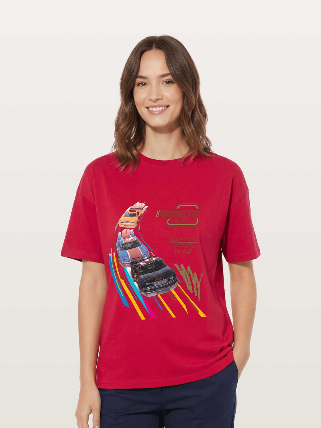 Vintage NASCAR Race Graphic Gildan T-shirt