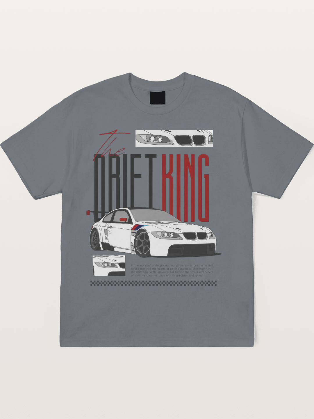 BMW The Drift King Graphic Cotton T-shirt