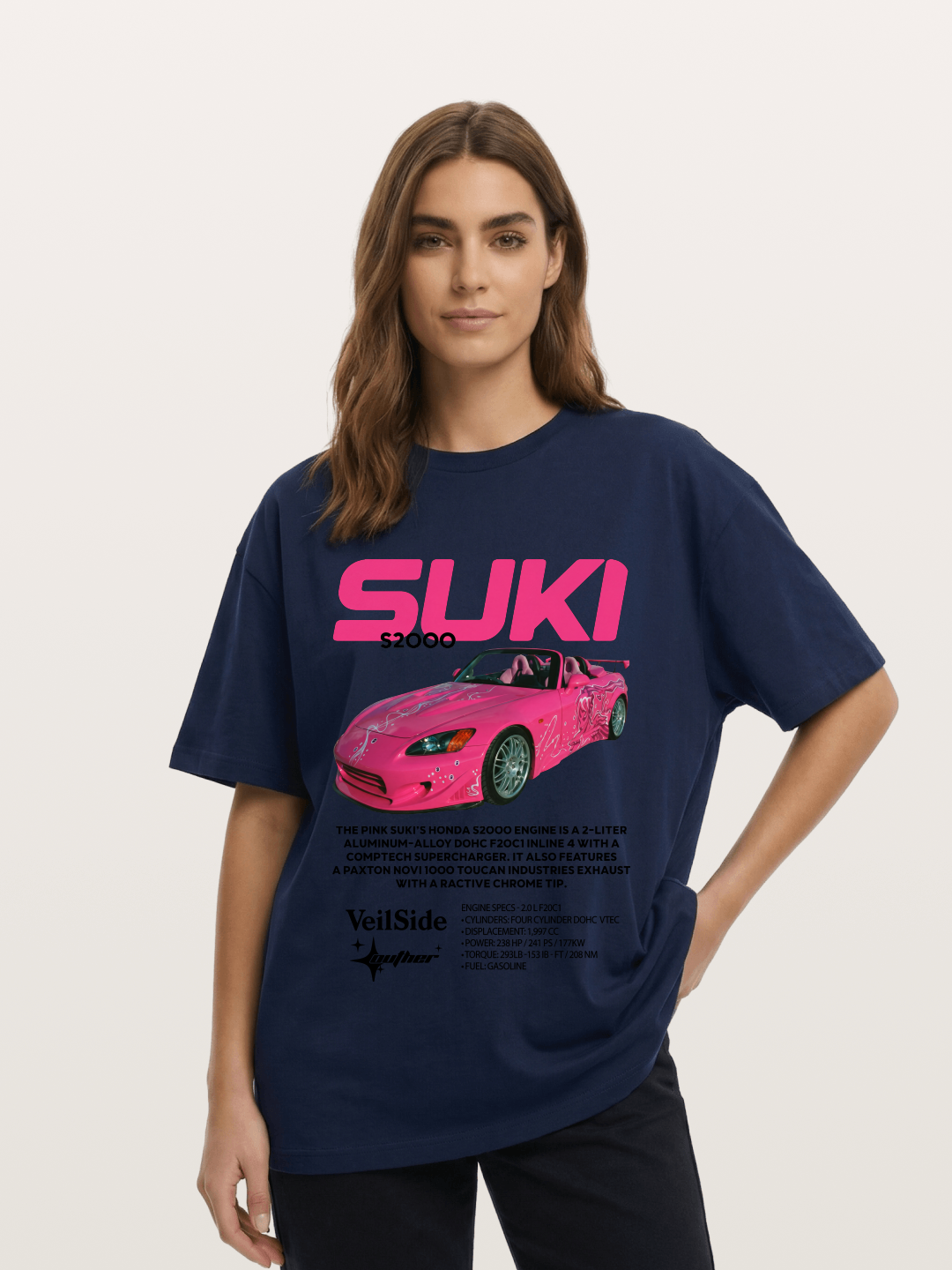 Suki's S2000 Fast & Furious Cotton T-shirt