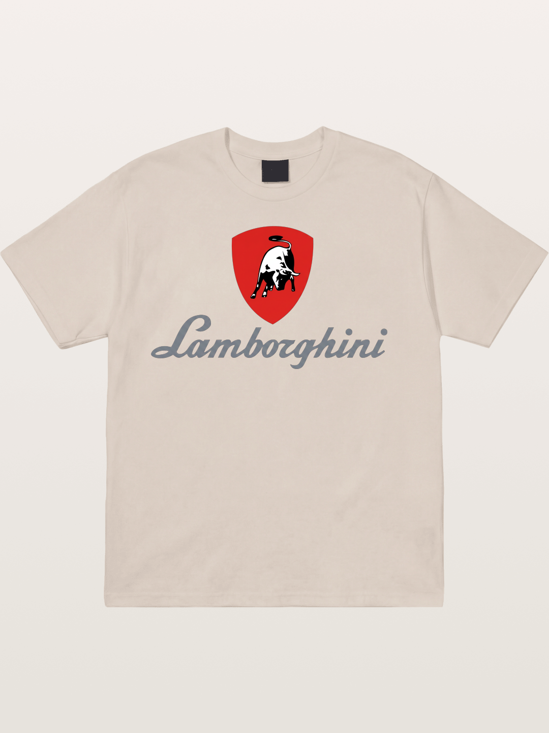 Lamborghini Red Bull Logo Cotton T-shirt