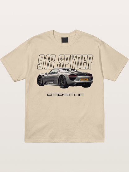Porsche 918 Spyder Graphic Art Gildan T-shirt