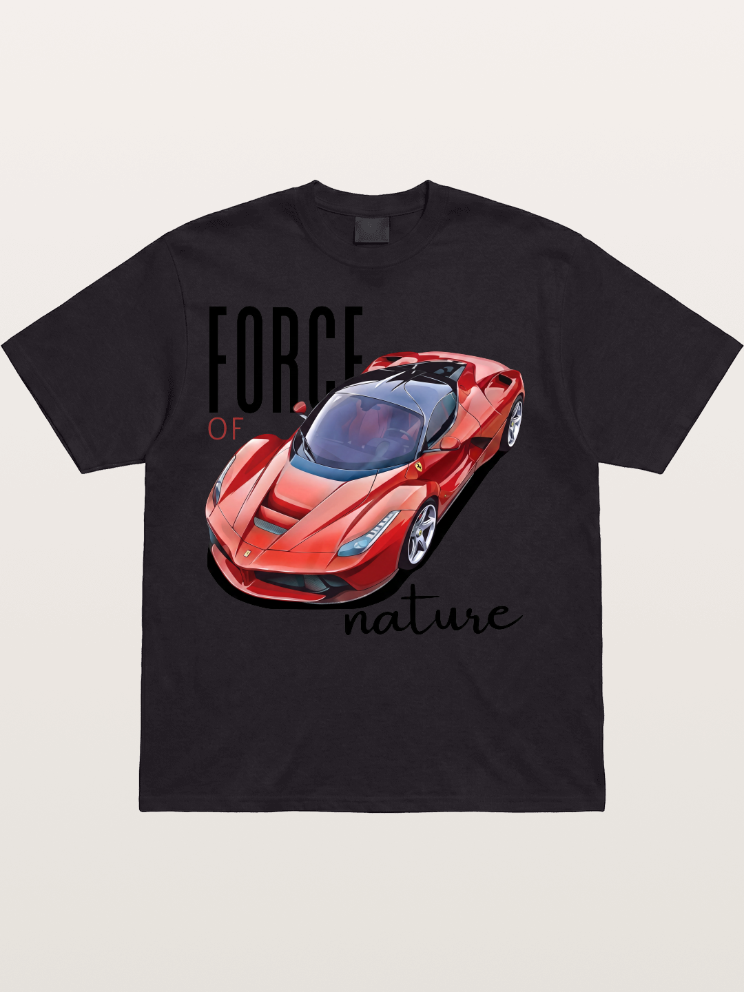 Ferrari LaFerrari Force Of Nature Cotton T-shirt