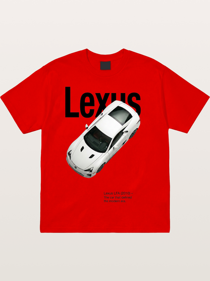 Lexus LFA Overhead View Art Cotton T-shirt