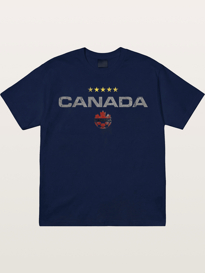 Canada Soccer Team Crest Gildan T-shirt