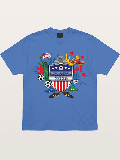 USA Mexico Canada WC Shield Gildan T-shirt