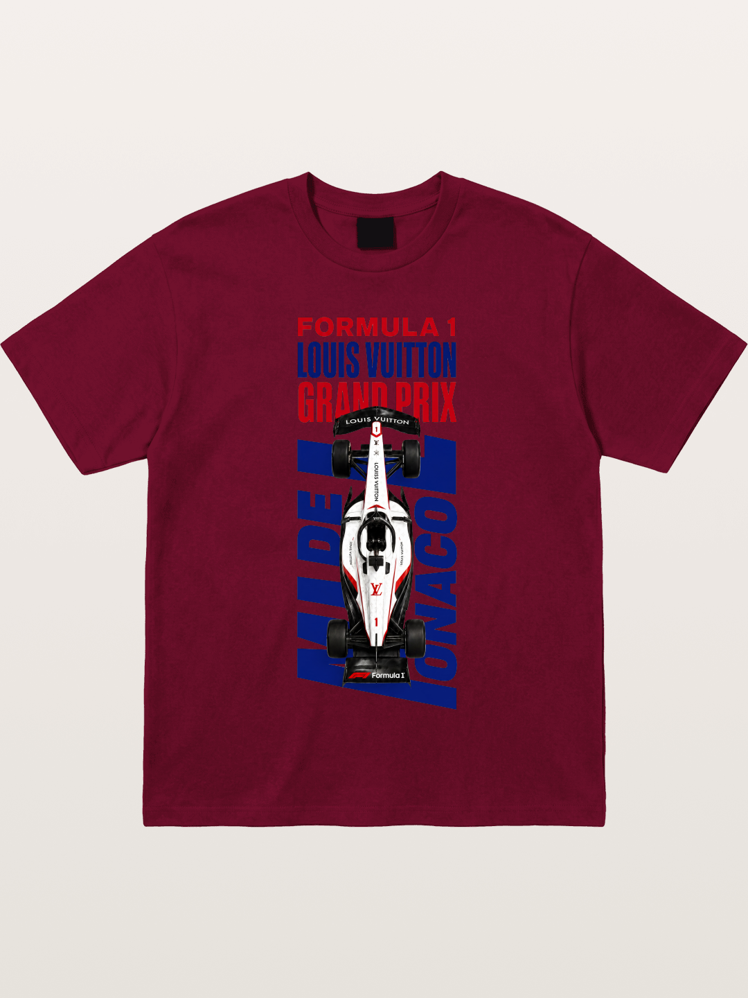 LV Monaco F1 Vertical Poster Gildan T-shirt