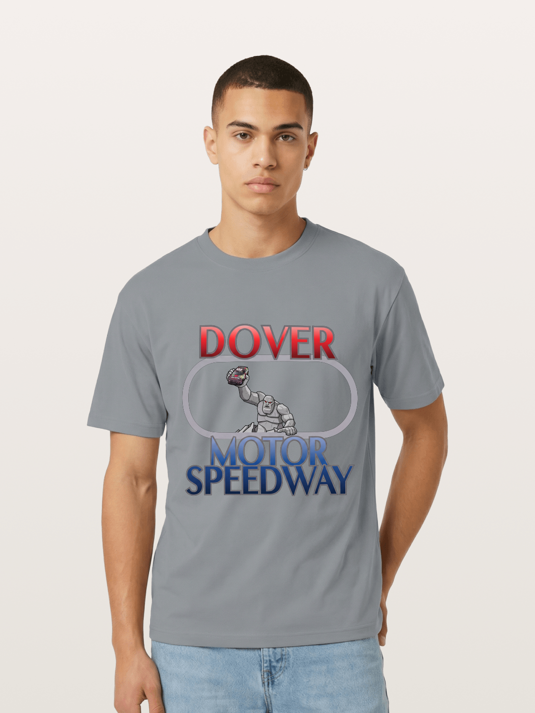 Miles the Monster Dover NASCAR Design Gildan T-shirt