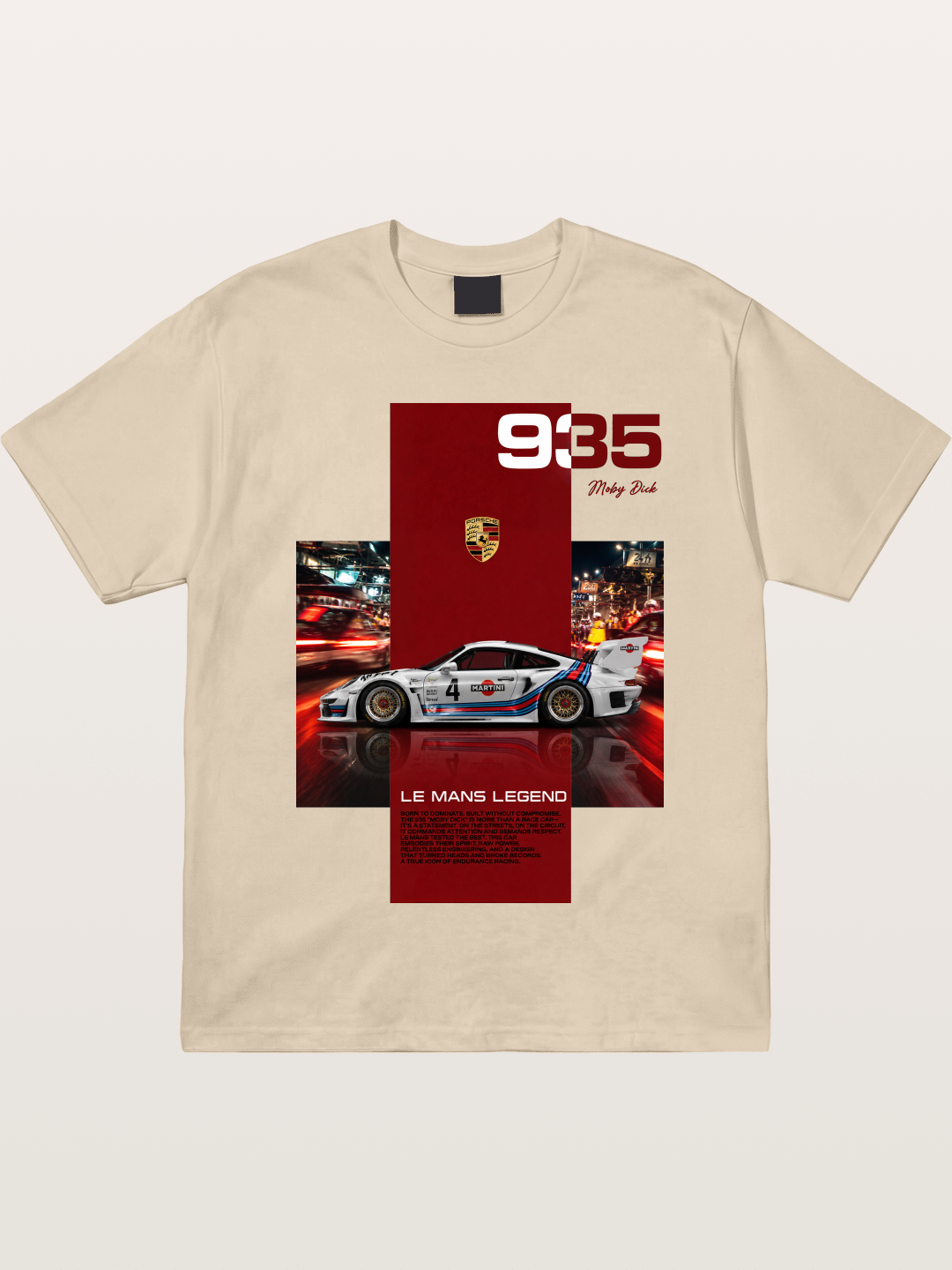 Porsche 935 Le Mans Legend Martini Gildan T-shirt