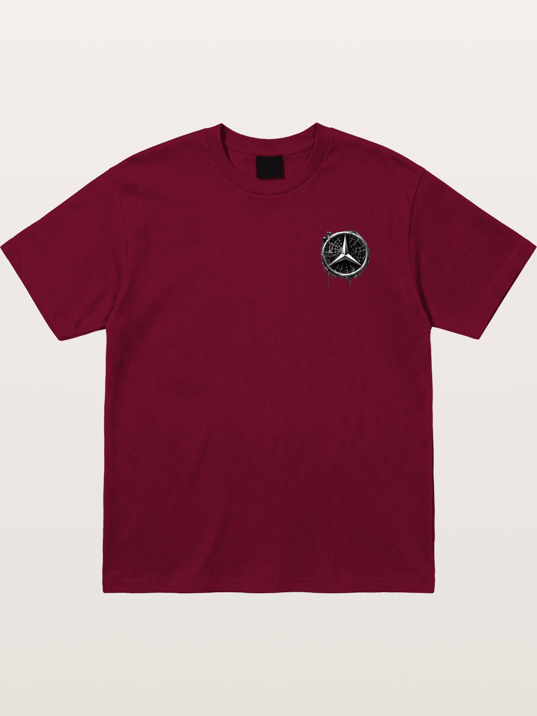 Mercedes Spider Web Logo Art Gildan T-shirt