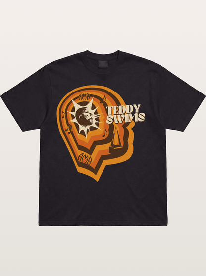 Teddy Swims Retro Ear Graphic Cotton T-shirt