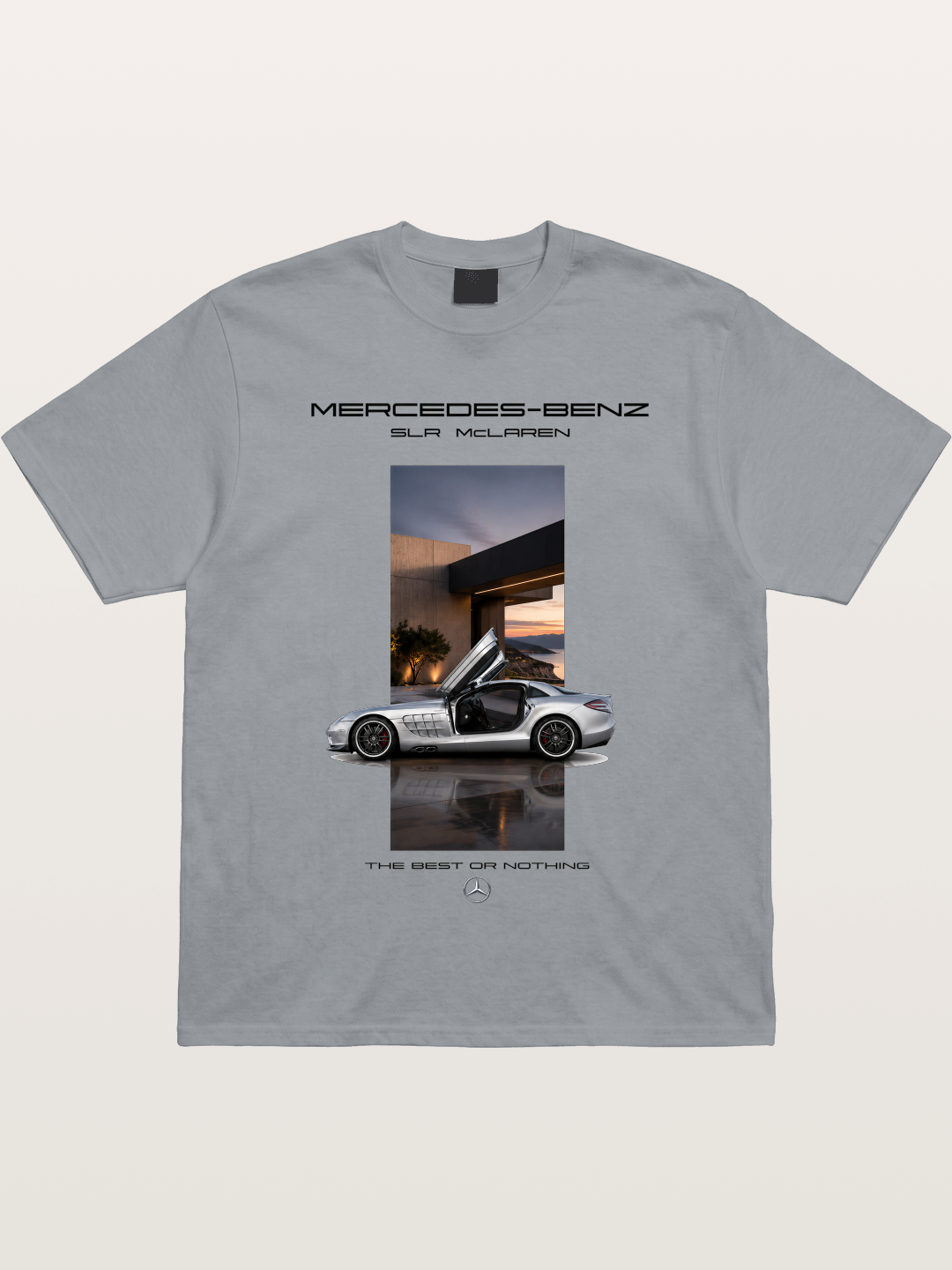 Mercedes SLR McLaren Poster Gildan T-shirt