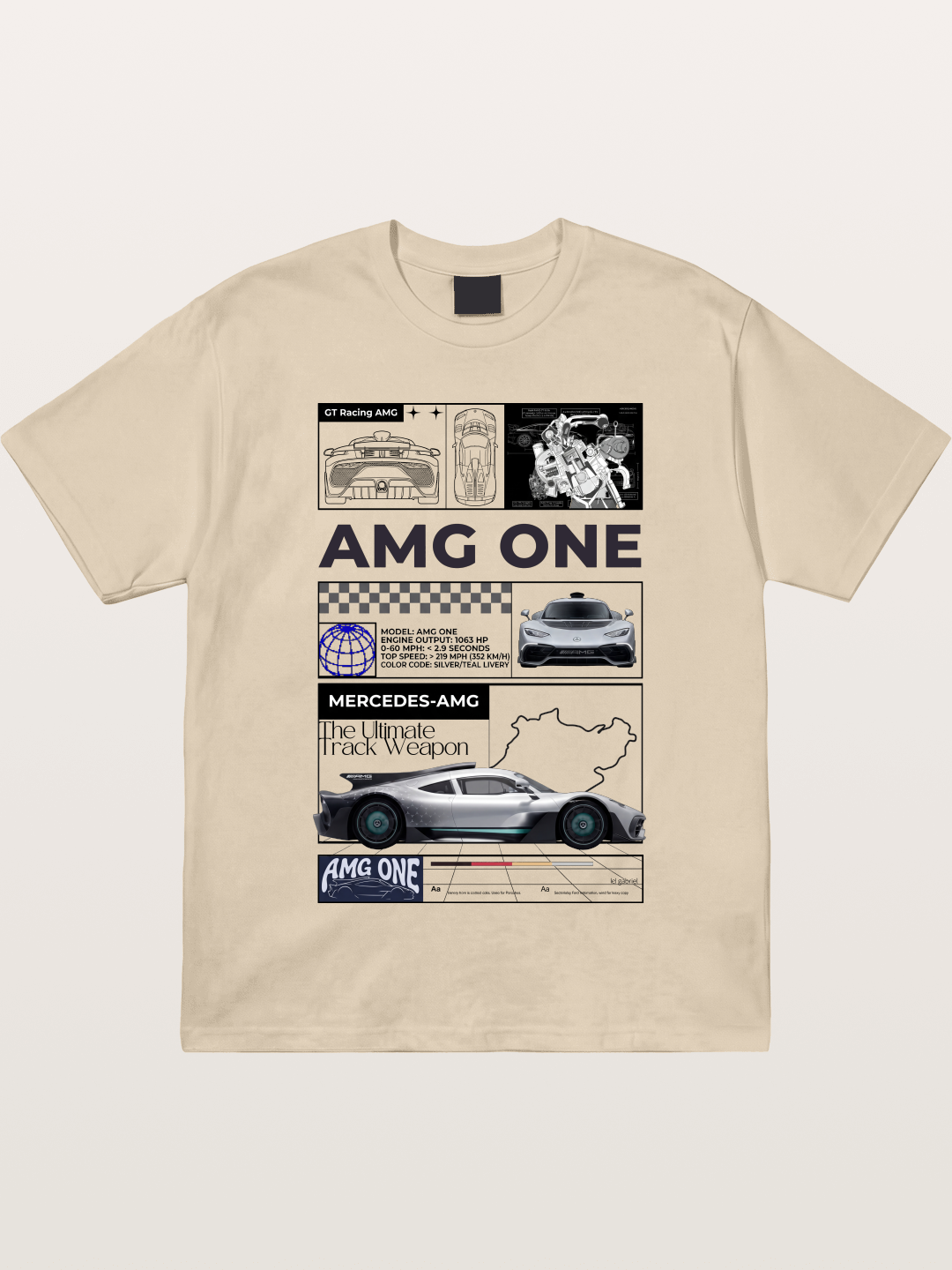 AMG ONE Legacy Gildan T-shirt