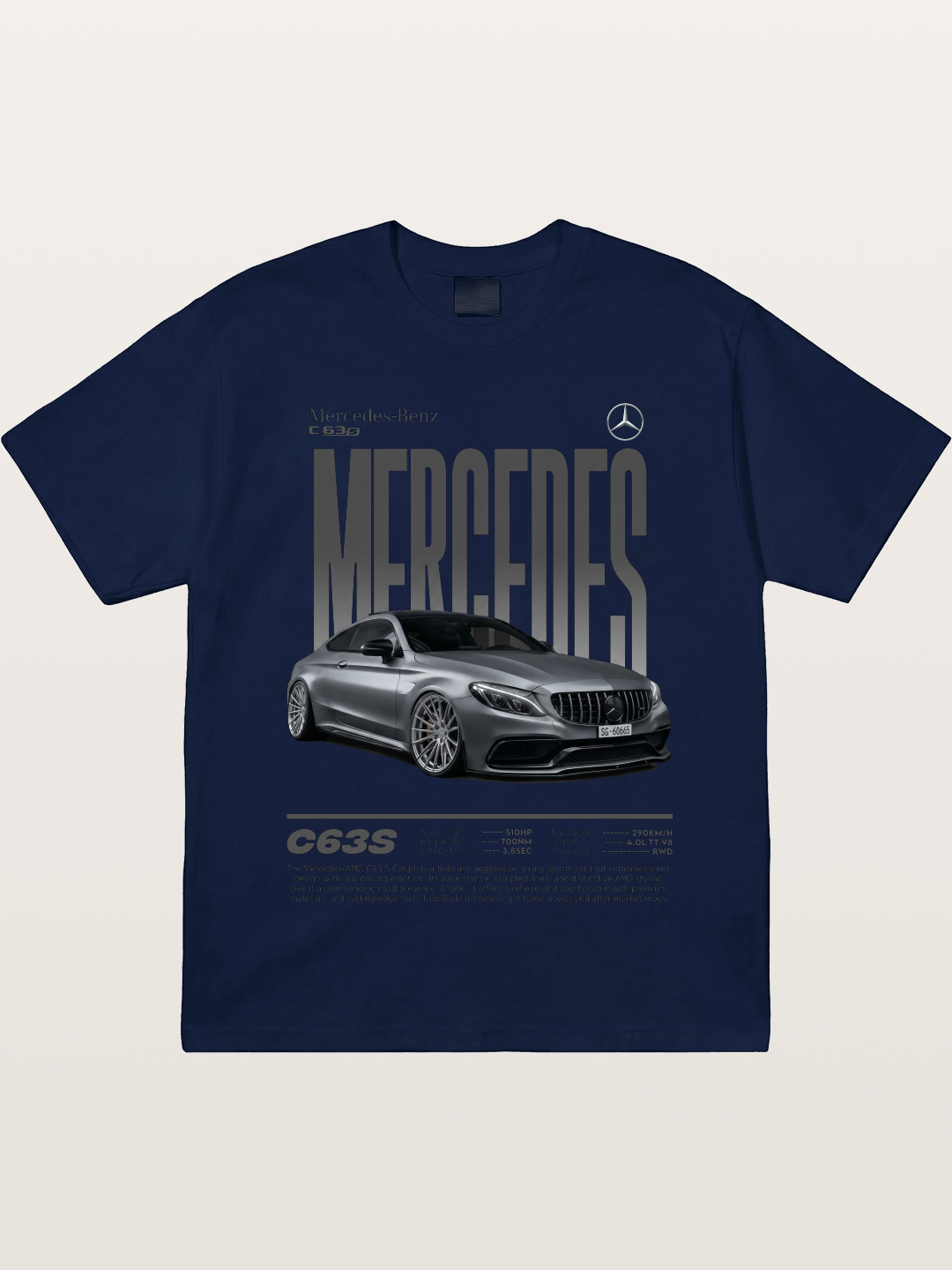 Mercedes-Benz C63S Magazine Style Gildan T-shirt