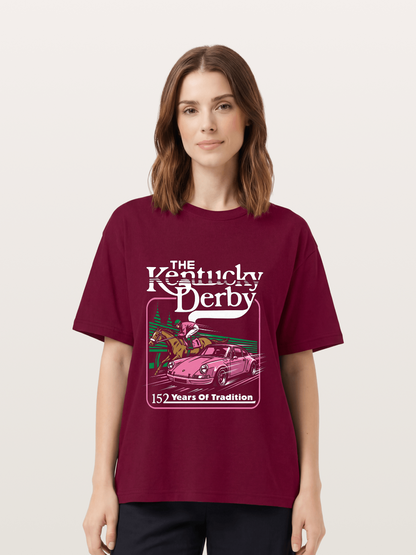 Derby Horse & Porsche Race Gildan T-shirt