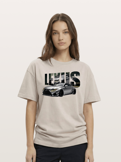Lexus RC F Overlay Logo Art Cotton T-shirt
