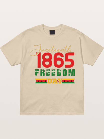Juneteenth 1865 Freedom Day Gildan T-shirt