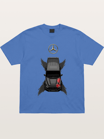 Mercedes Boxy Car Graphic Gildan T-shirt