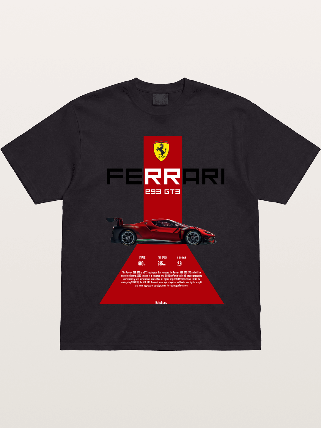 296 GT3  Gildan T-shirt