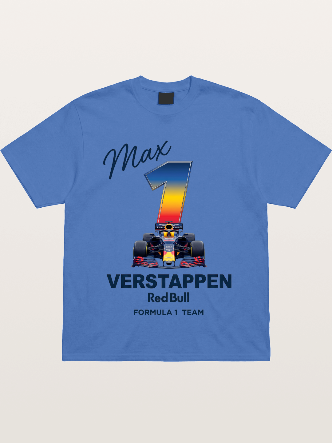 Max Verstappen Red Bull 1 Print Gildan T-shirt