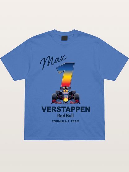 Max Verstappen Red Bull 1 Print Gildan T-shirt