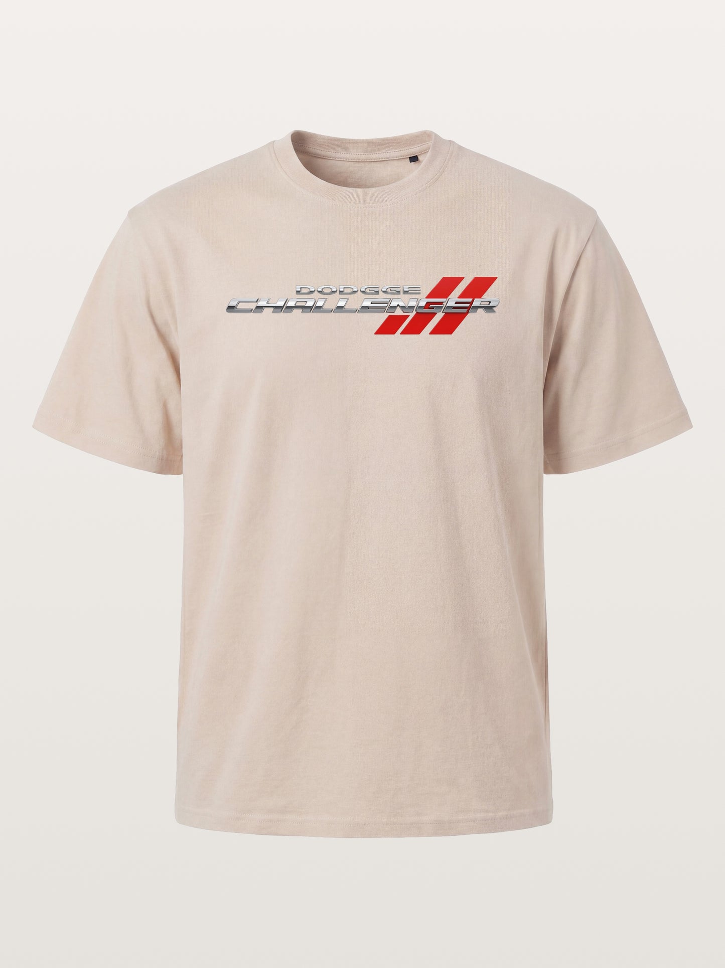 Metallic Challenger Strip Logo Cotton T-shirt
