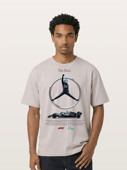 Kimi Mercedes Star Pose Cotton T-shirt