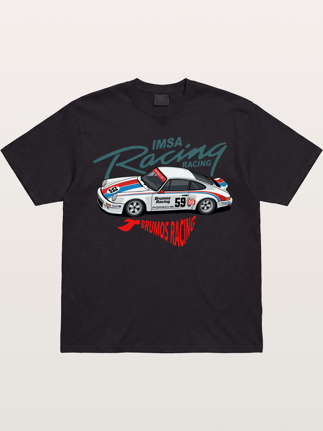 IMSA Track Map Gildan T-shirt