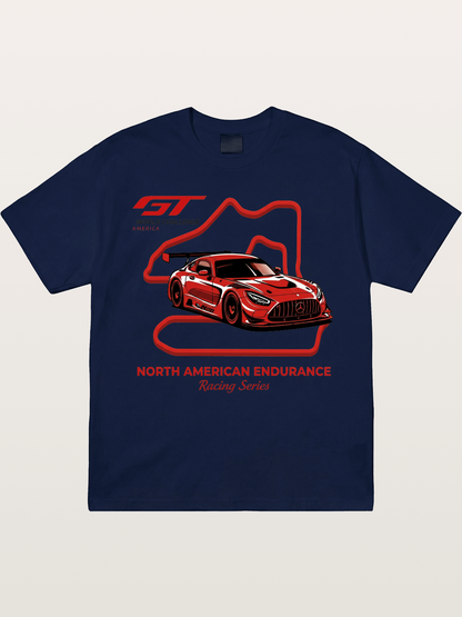 Mercedes AMG GT Race Track Art Gildan T-shirt